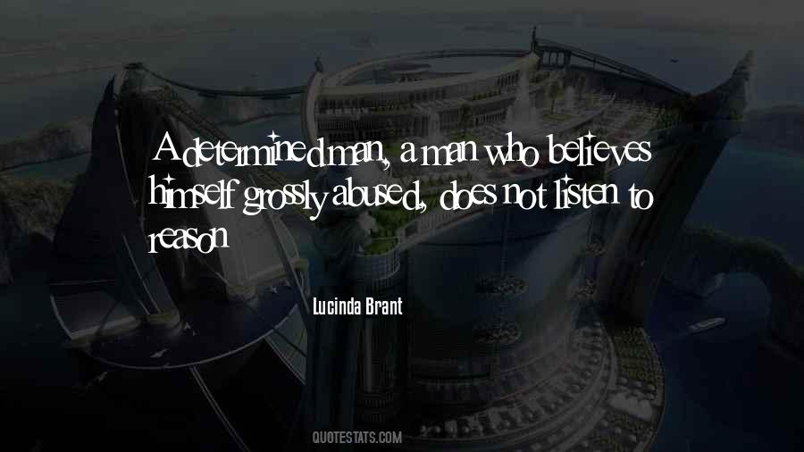 Determined Man Quotes #1114386