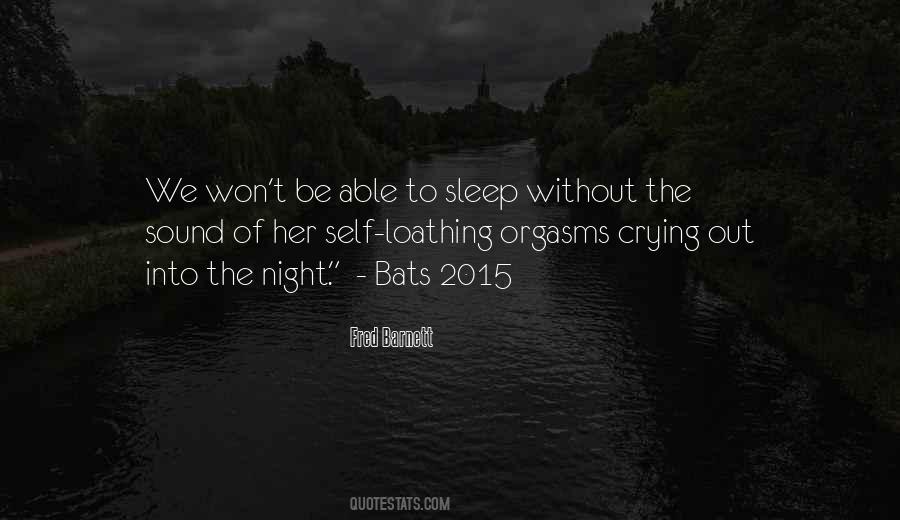 Night Crying Quotes #1762210