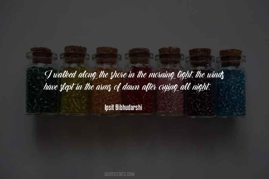 Night Crying Quotes #1869306