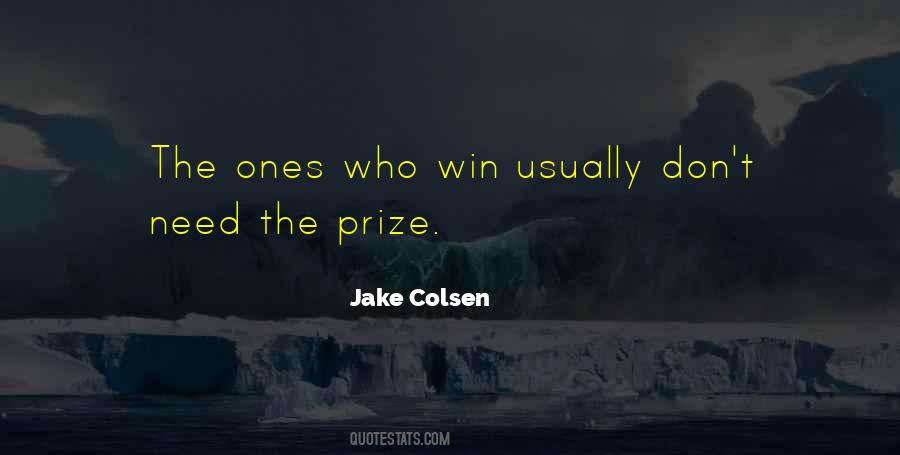 The Prize Quotes #1062484