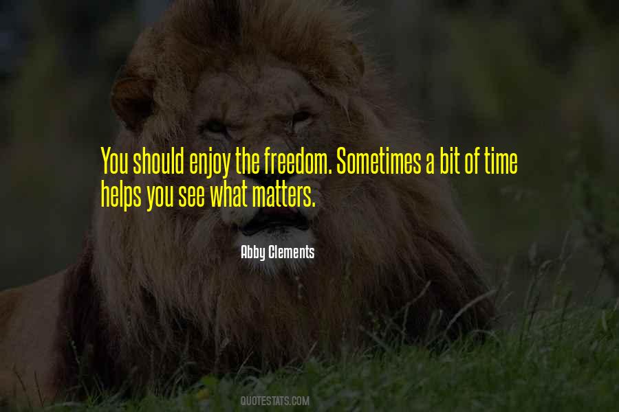 Family Really Matters Quotes #899125