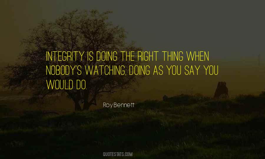 Integrity Leadership Quotes #873869