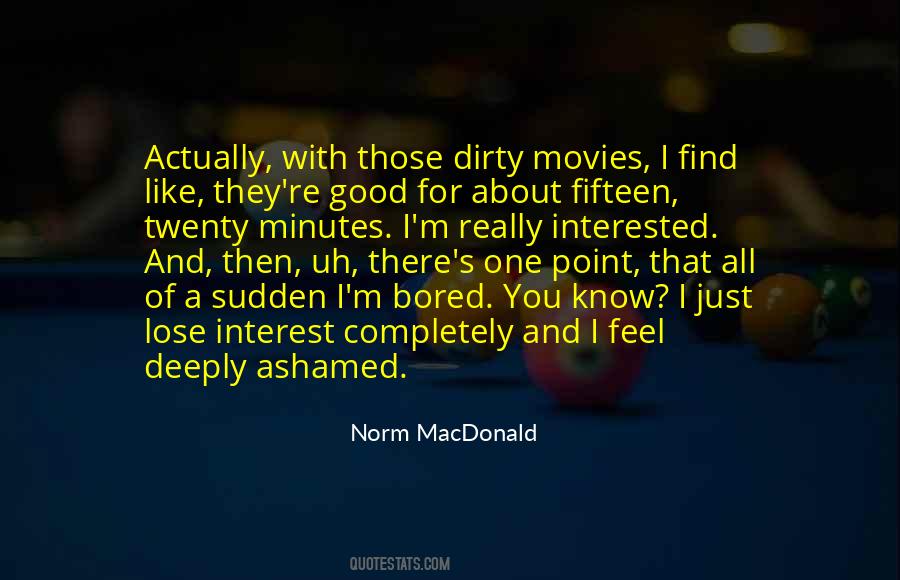Feel Good Movies Quotes #1851563