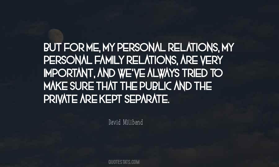 Family Relations Quotes #1156416