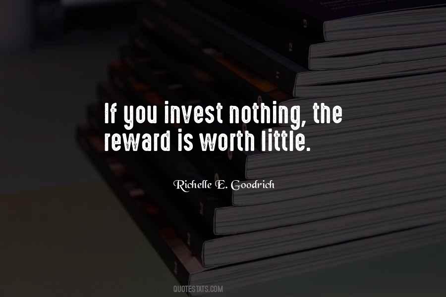 The Reward Quotes #1089908