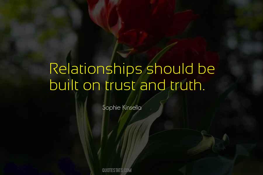Trust And Relationship Quotes #171297