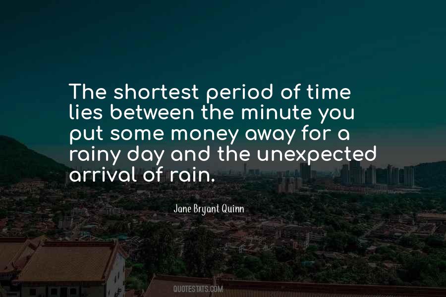 Rainy Time Quotes #253103