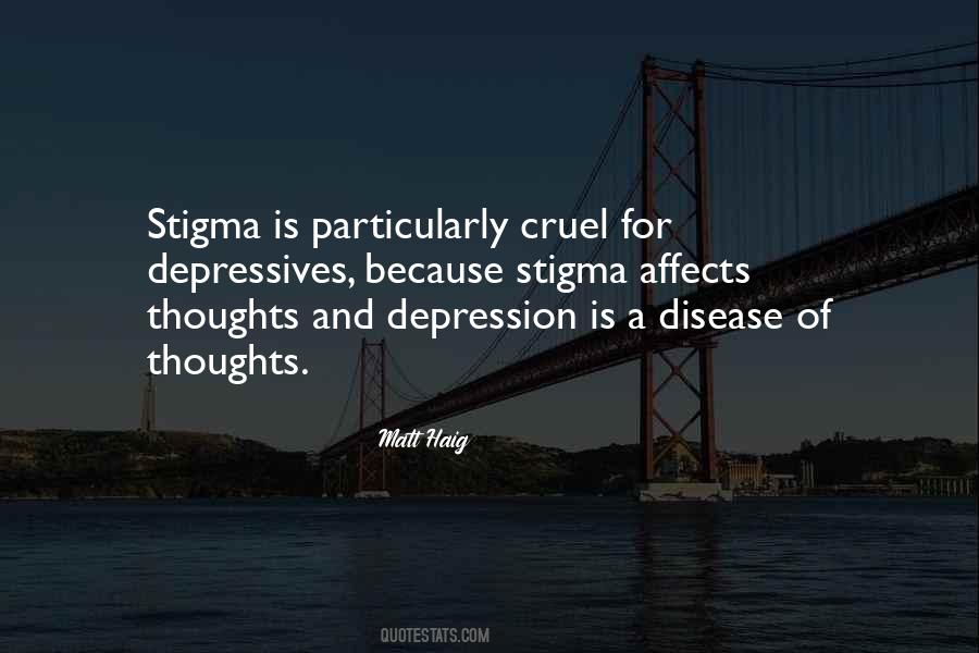 Depression Is Quotes #1012508