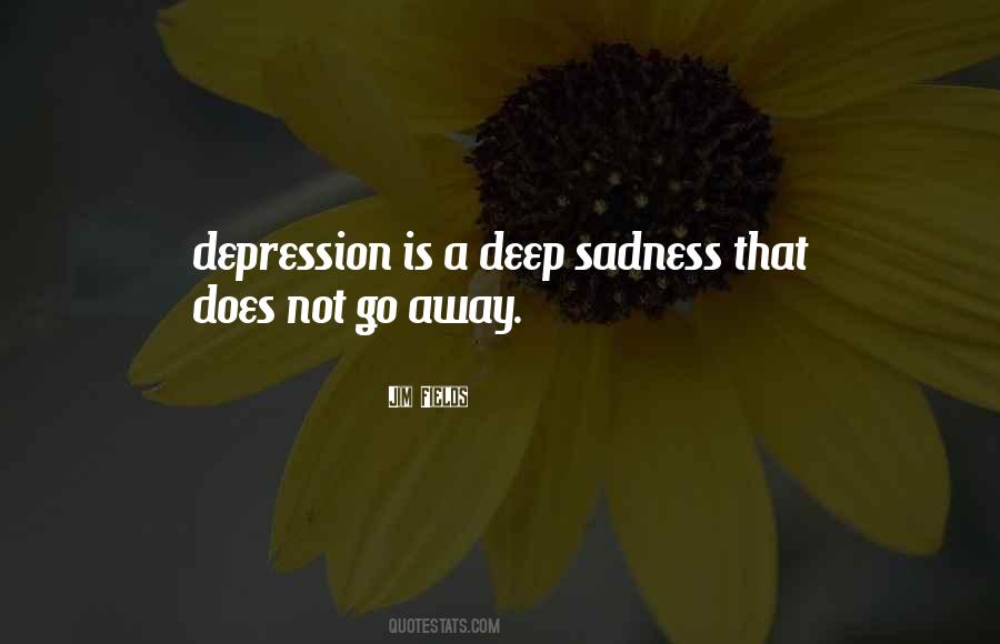 Depression Is Quotes #1134982