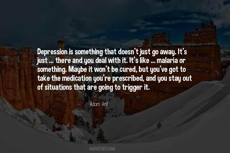 Depression Is Quotes #1145168