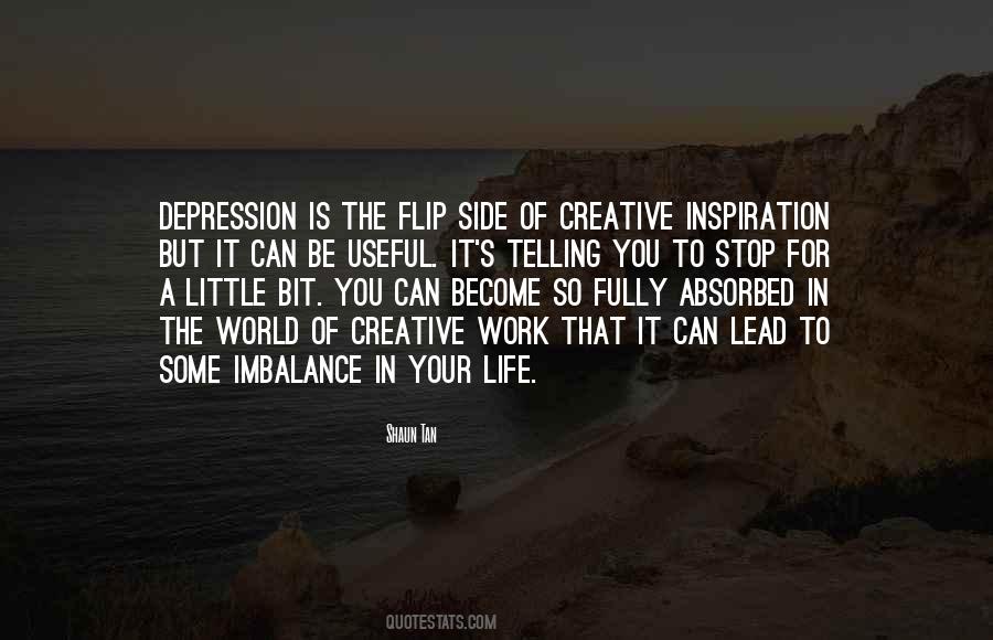 Depression Is Quotes #1217978