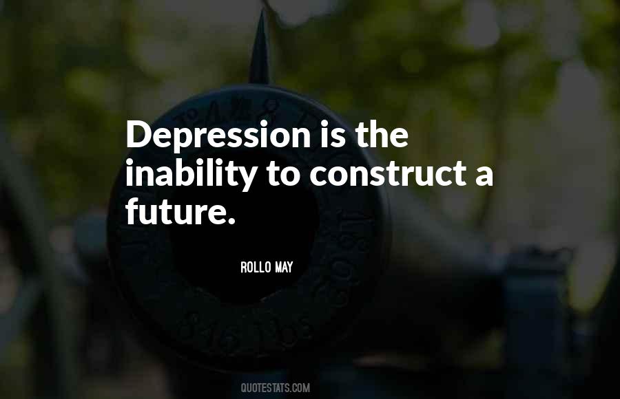 Depression Is Quotes #1226910