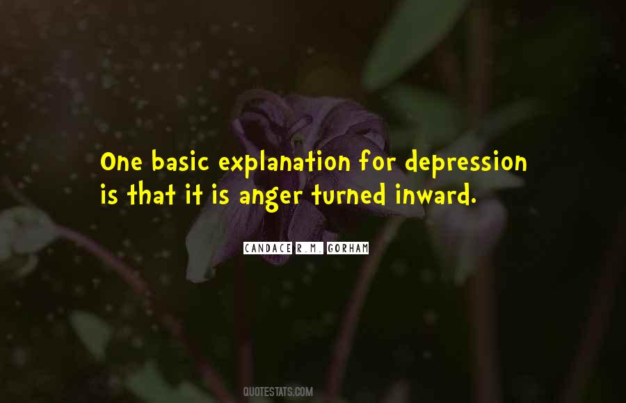 Depression Is Quotes #1351035