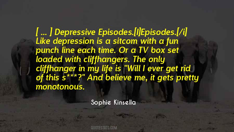 Depression Is Quotes #1482173