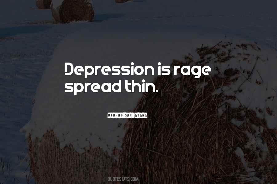 Depression Is Quotes #1749078