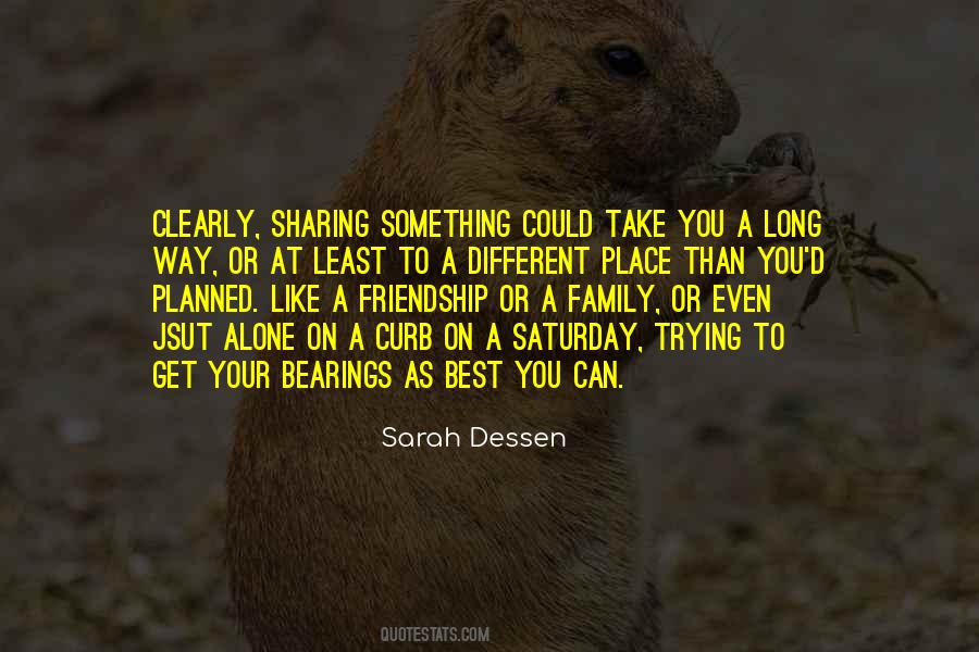 Family Sharing Quotes #1785639