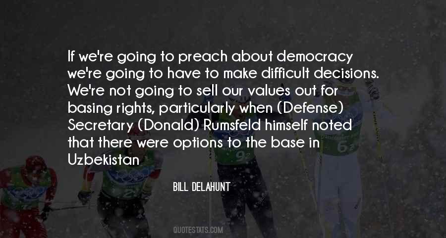 Secretary Rumsfeld Quotes #769397