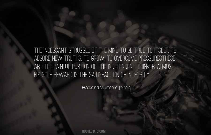 Mind Satisfaction Quotes #1673764