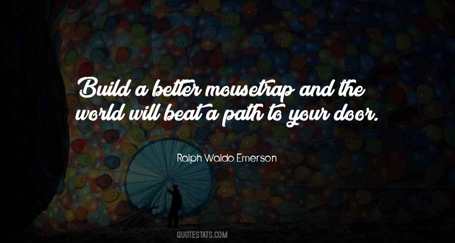 Build A Better World Quotes #39121
