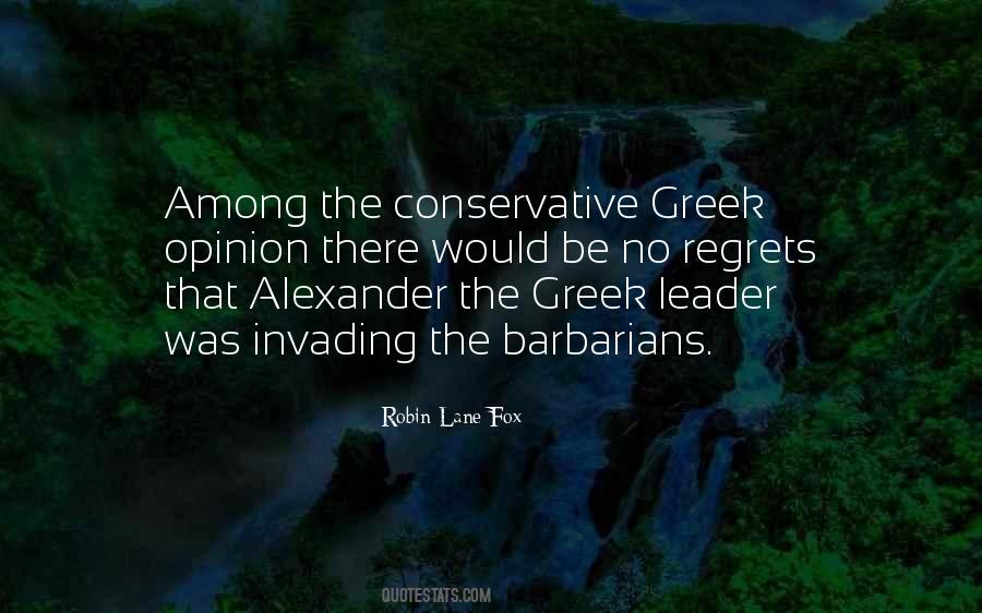Greek Leader Quotes #1063723