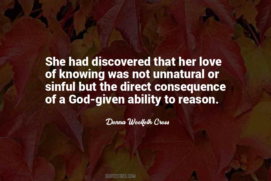Quotes About Consequence Of Love #1593679