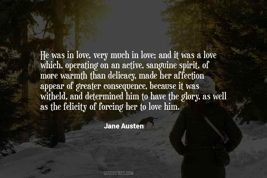 Quotes About Consequence Of Love #1662879