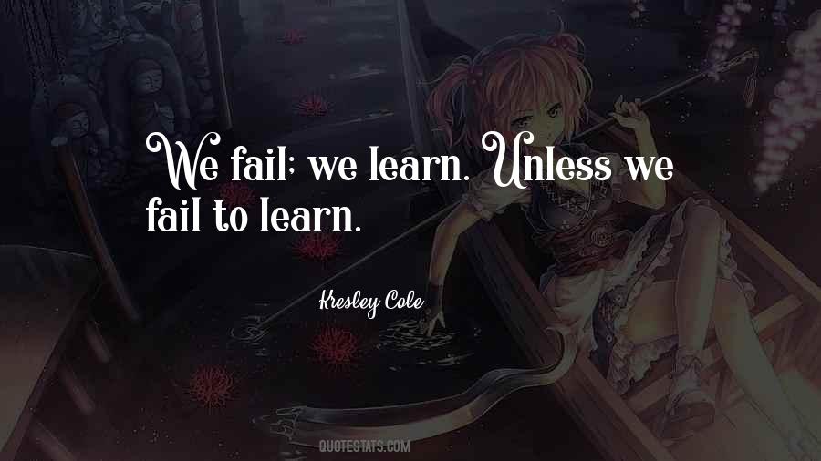 Learn To Fail Quotes #1416900