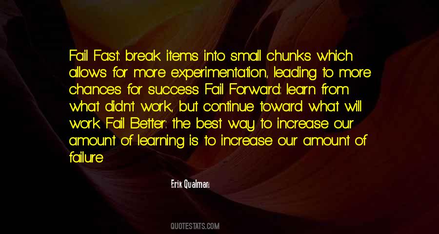 Learn To Fail Quotes #1716803