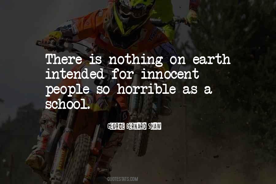 Earth School Quotes #847968