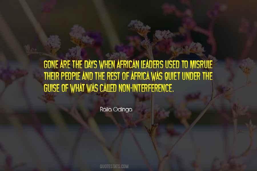 African Leader Quotes #1533516