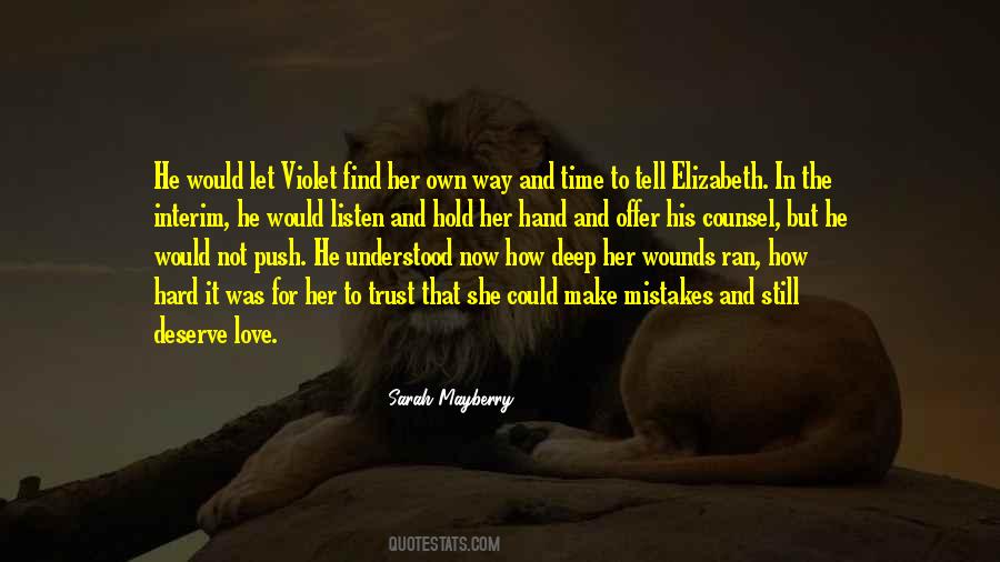 Trust Is Hard To Come By Quotes #1194381