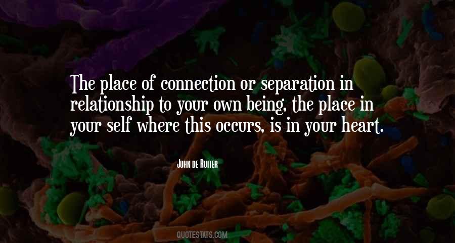 Self Connection Quotes #1689491