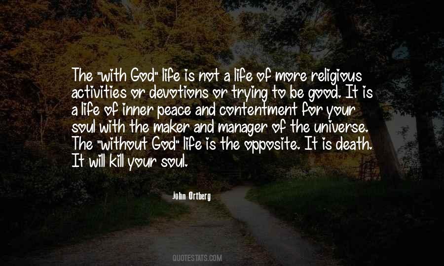 Religious Peace Quotes #1305731