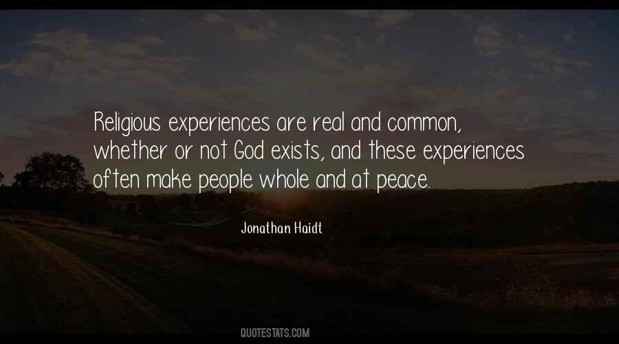 Religious Peace Quotes #1482345