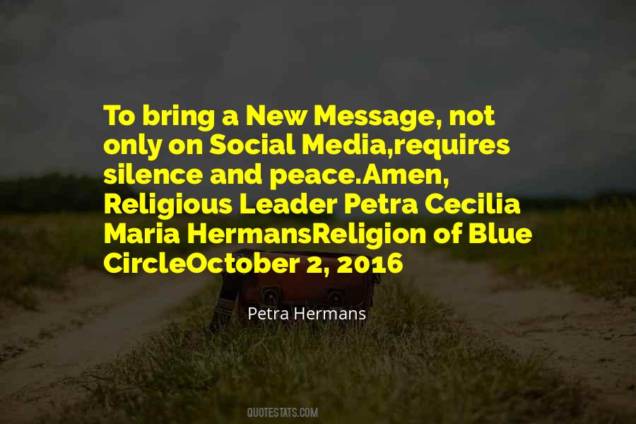 Religious Peace Quotes #1550532