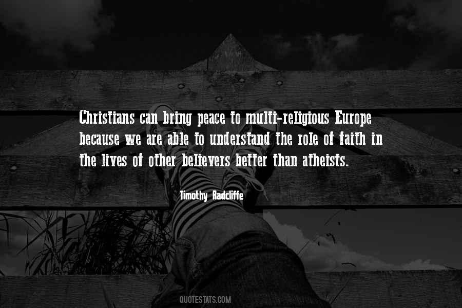Religious Peace Quotes #569605