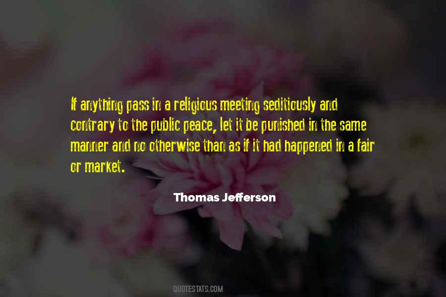 Religious Peace Quotes #570634