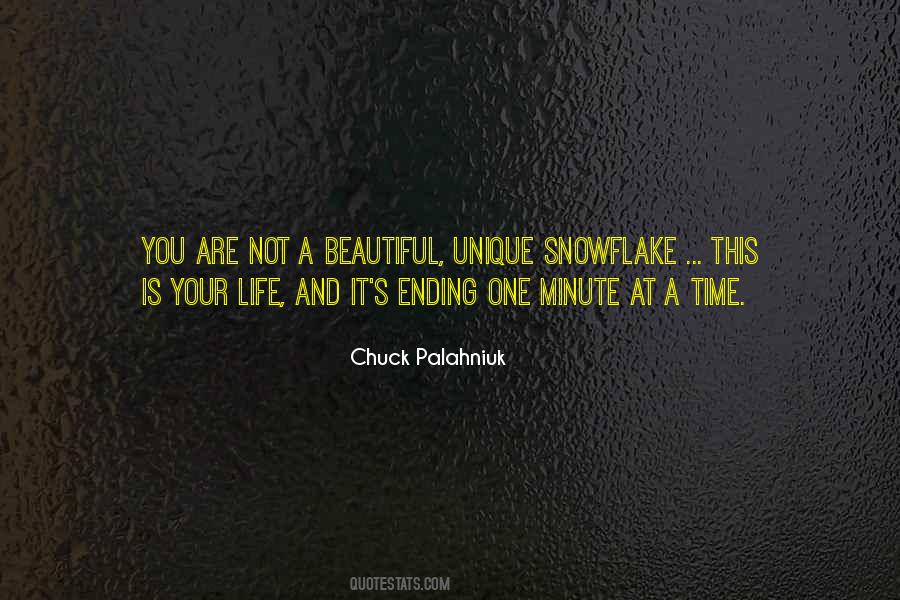Unique As A Snowflake Quotes #768216