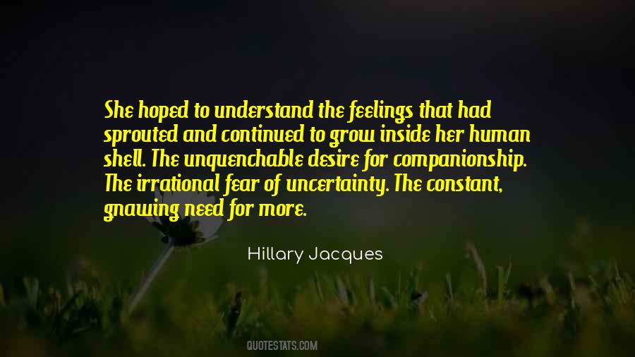 Uncertainty Fear Quotes #1115024