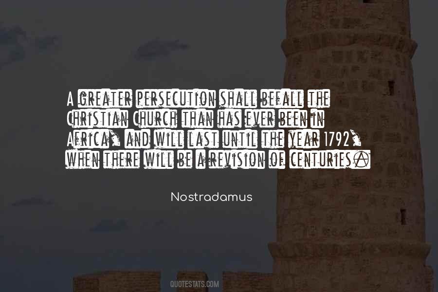 Persecution Of The Church Quotes #1206290