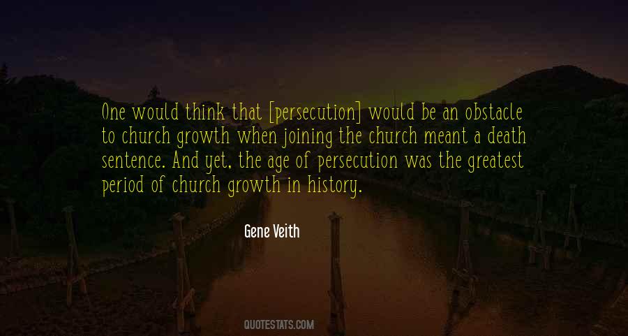 Persecution Of The Church Quotes #1296035