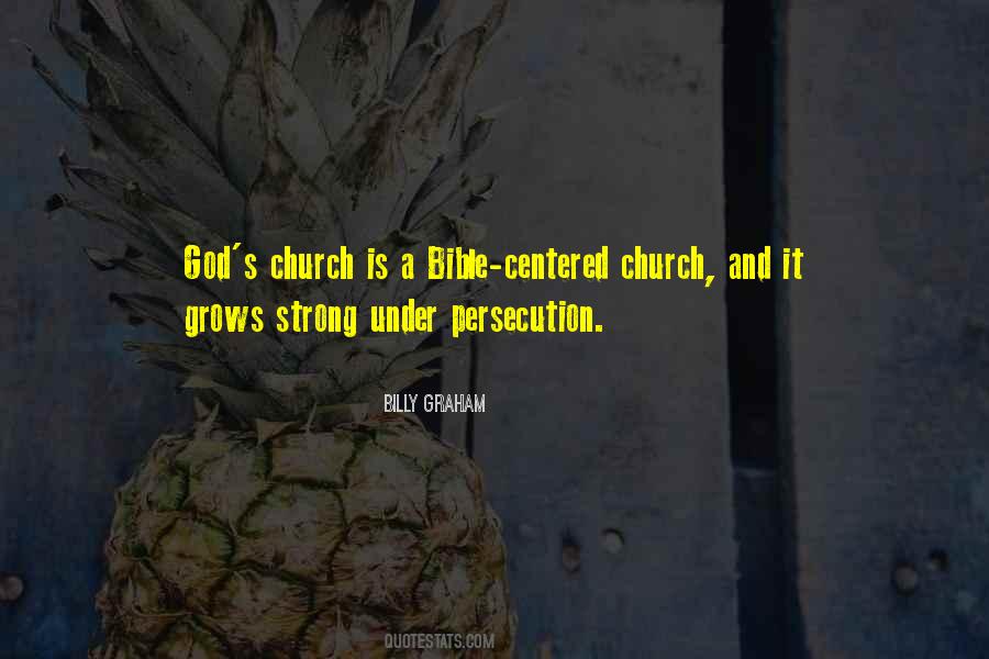Persecution Of The Church Quotes #1309013