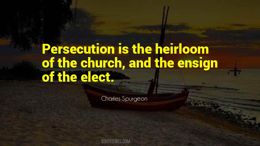 Persecution Of The Church Quotes #511819