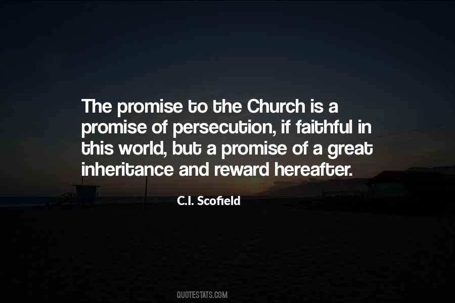 Persecution Of The Church Quotes #765580