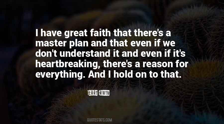 Hold On To Faith Quotes #369774
