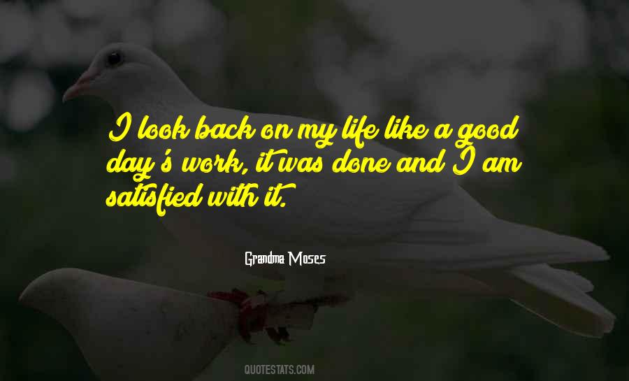 Look Back On Life Quotes #1392127
