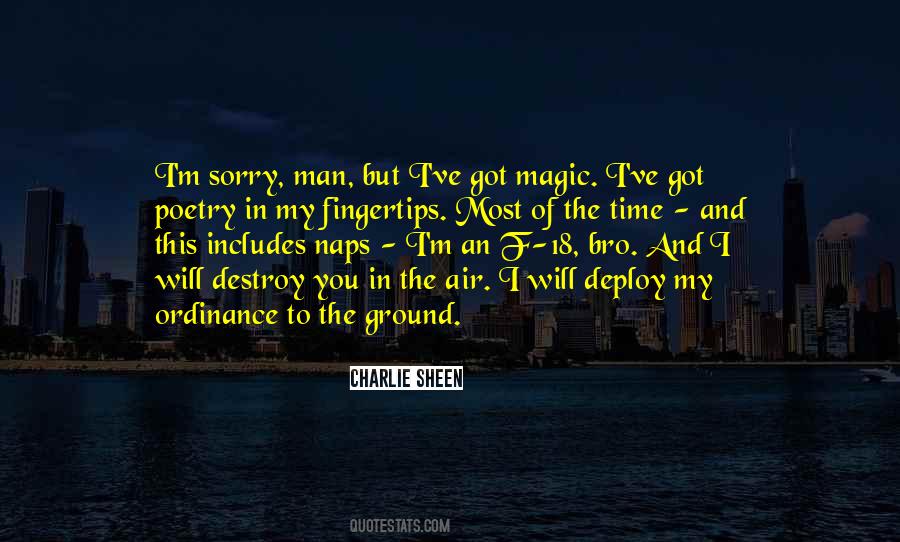 Sorry Poetry Quotes #1818015