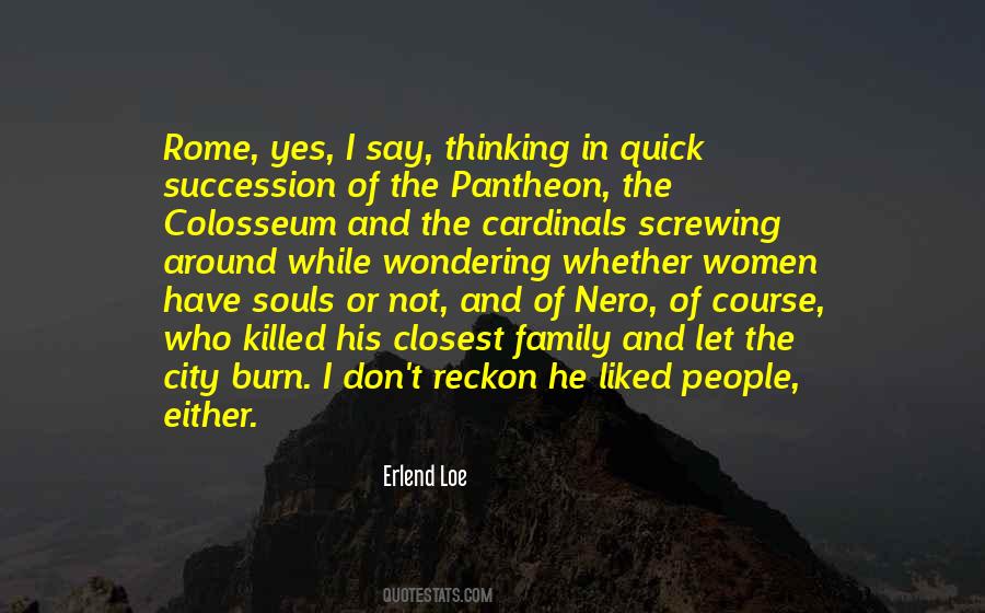 Quotes About The Colosseum In Rome #557126
