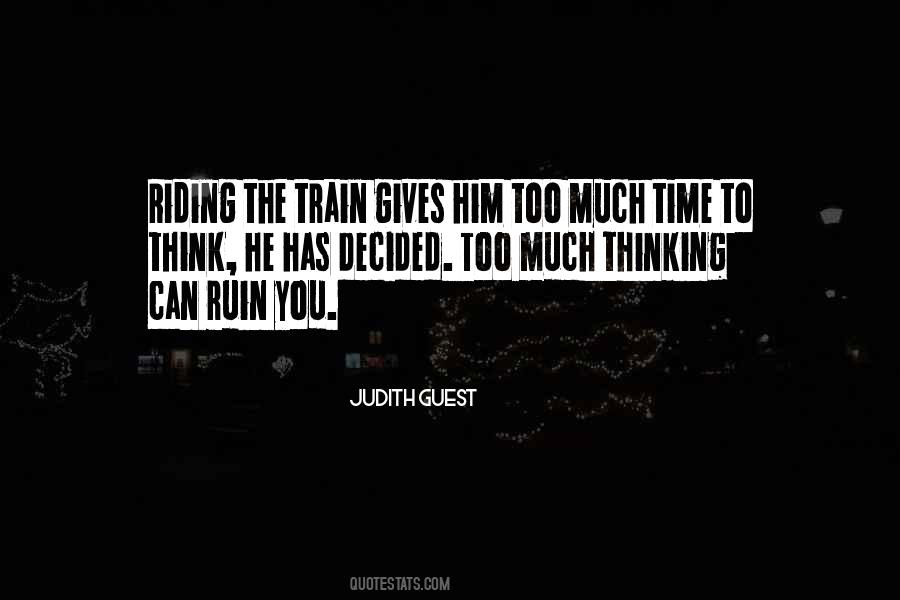 Time To Train Quotes #345580