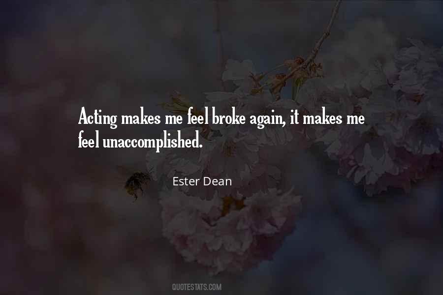 Acting Broke Quotes #1080033
